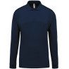 Long sleeves Polo Navy blue for men