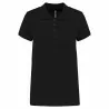 Polo Coton piqué blanc manches courtes femme