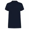 Polo Coton piqué blanc manches courtes femme