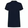 Polo Coton piqué blanc manches courtes femme