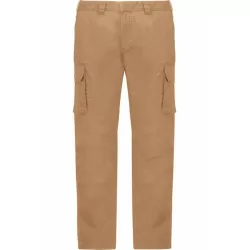 Pantalon Cargo Coton Homme Camel