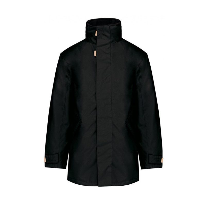 Parka de pont  Noire Homme  doublée matelassée