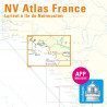 NV-CHARTS FR6 - 36 Cartes Marines Bretagne Sud Est + 3 planches adhésives réglementaires | Picksea