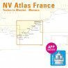 NV-CHARTS FR10 - 45 Côte d'Azur Nautical Charts (from Toulon to Menton) + 3 regulatory adhesive sheets