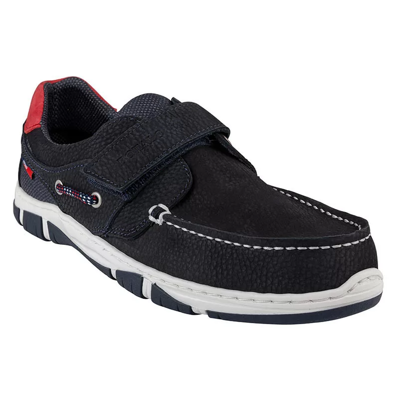 Chaussure bateau Ulteam Botalo à scratch marine