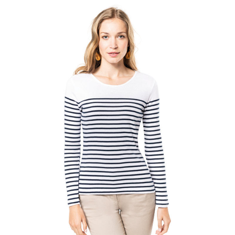 Women's classic striped sailor shirt