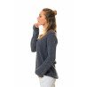 Pull Marin col V CANDICE Femme