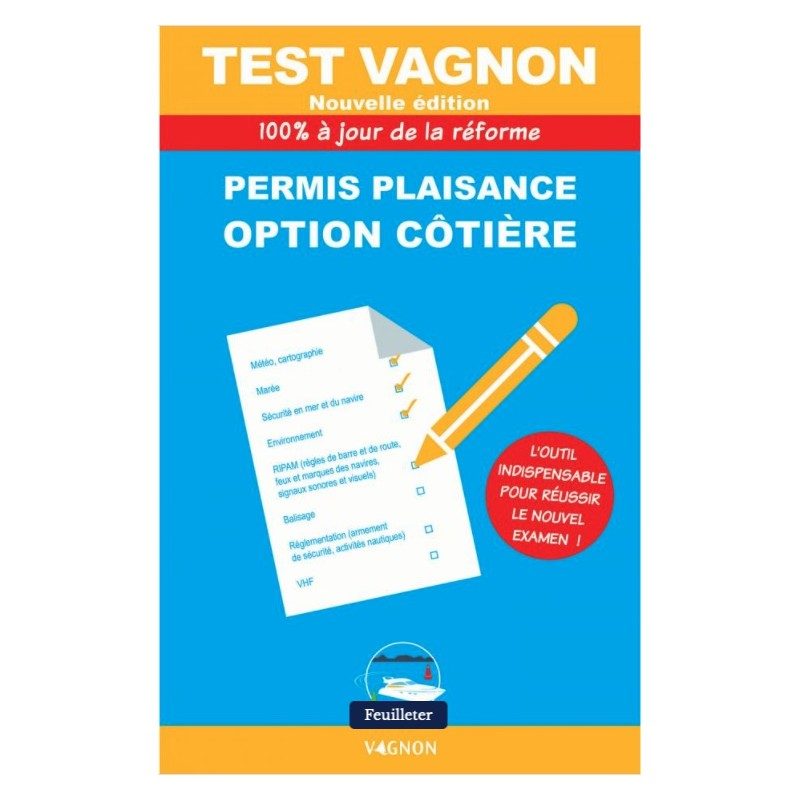 Test Vagnon permis plaisance option côtière 2022