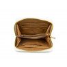 Wallet "le compact" linen and leather | Picksea