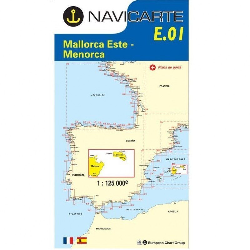 Cartes marines Navicarte Méditerranée Espagne