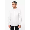 Chemise Homme Coton Manches Longues Sans Repassage