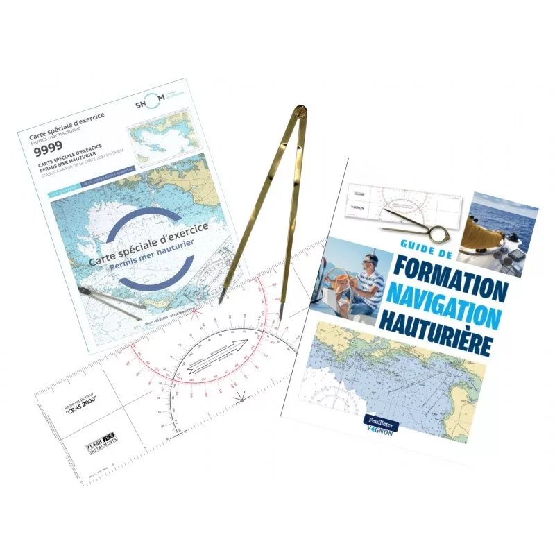Pack Permis Hauturier Complet avec Manuel Pack Permis Hauturier Complet avec Manuel