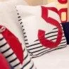Two-coloured cushion 50x50cm | Picksea