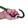 Longe Proline - sangle plate/1 mousqueton double sécurité