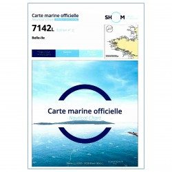 Carte Marine 7142L : Belle-île