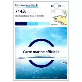 Carte Marine 7143L : Houat...