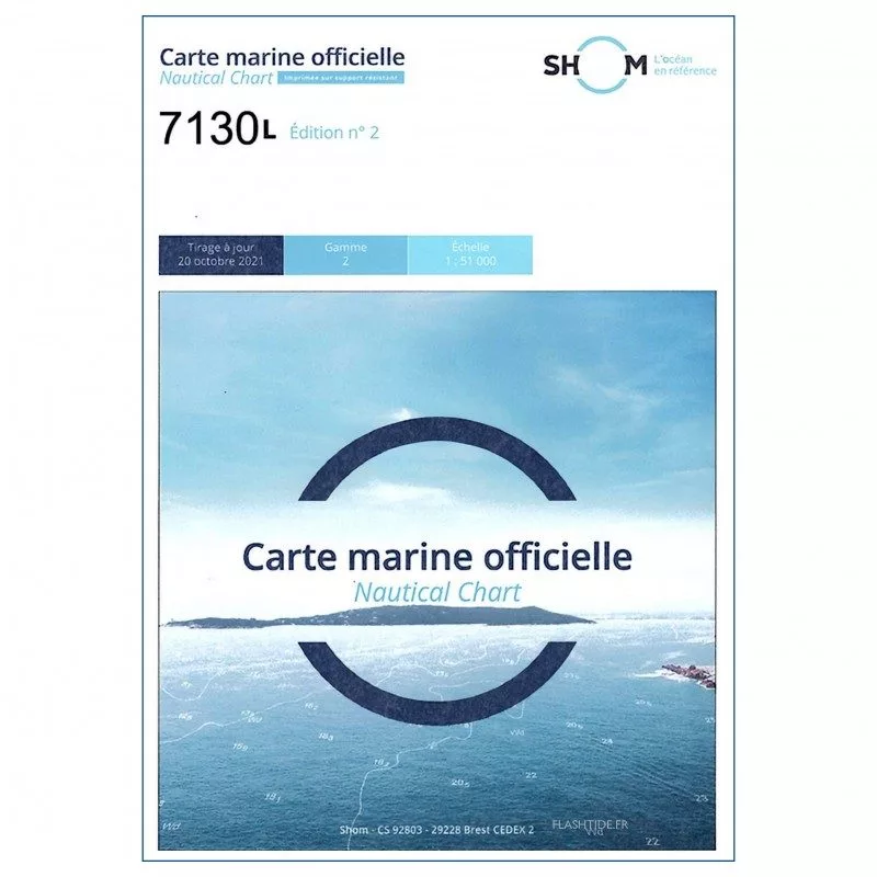 Marine Chart 7130L: Approaches to Saint Malo | Picksea