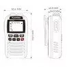 VHF SX-350 portable and waterproof