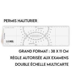 Règle Cras Marine Noire