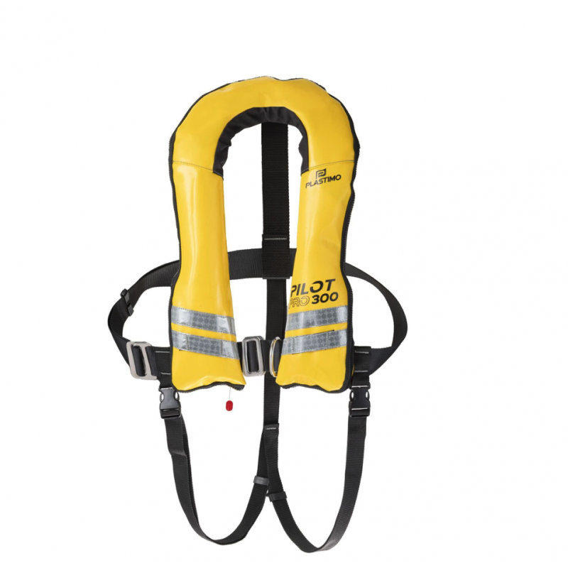 Gilet Gonflable Pilot Pro 300 Auto UML Elite PVC avec Harnais