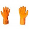 Gants Enduits de Latex Rugueux sur Support Coton