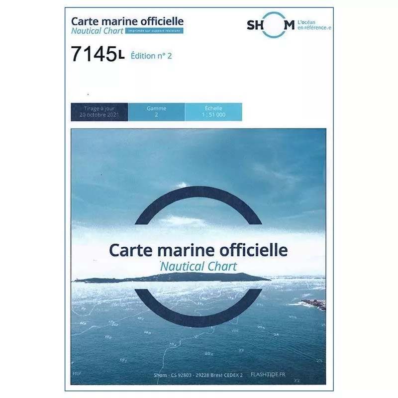 Marine Chart 7145L: from La Turballe to Pornichet | Picksea