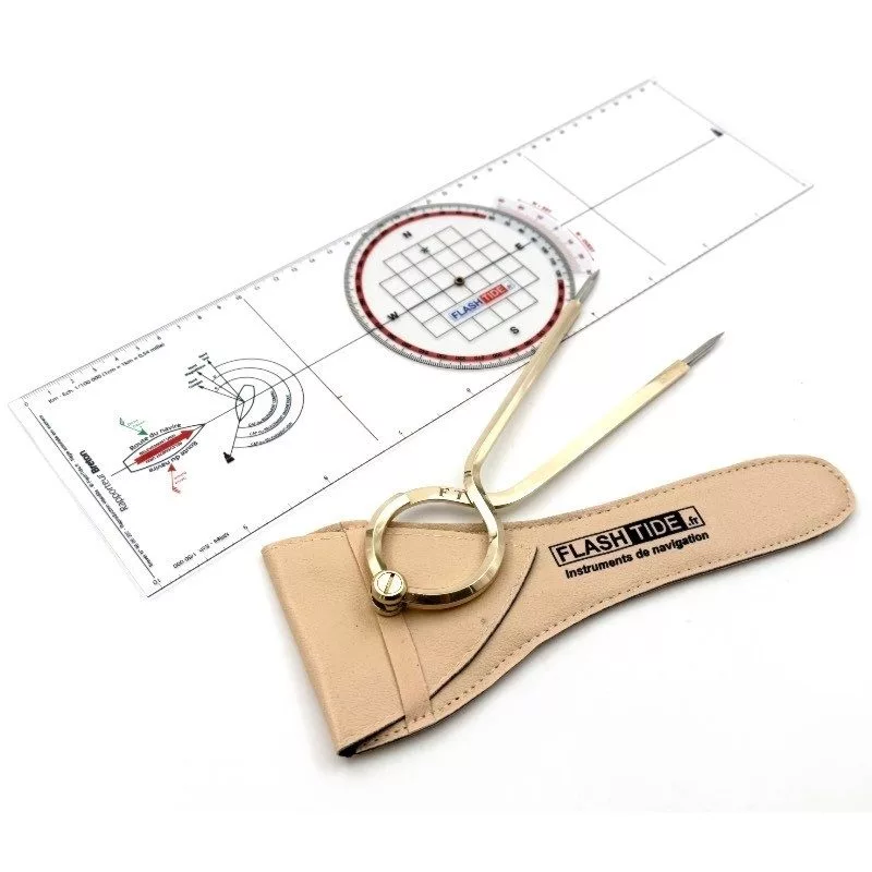 Kit Règle Rapporteur et Compas Lyre