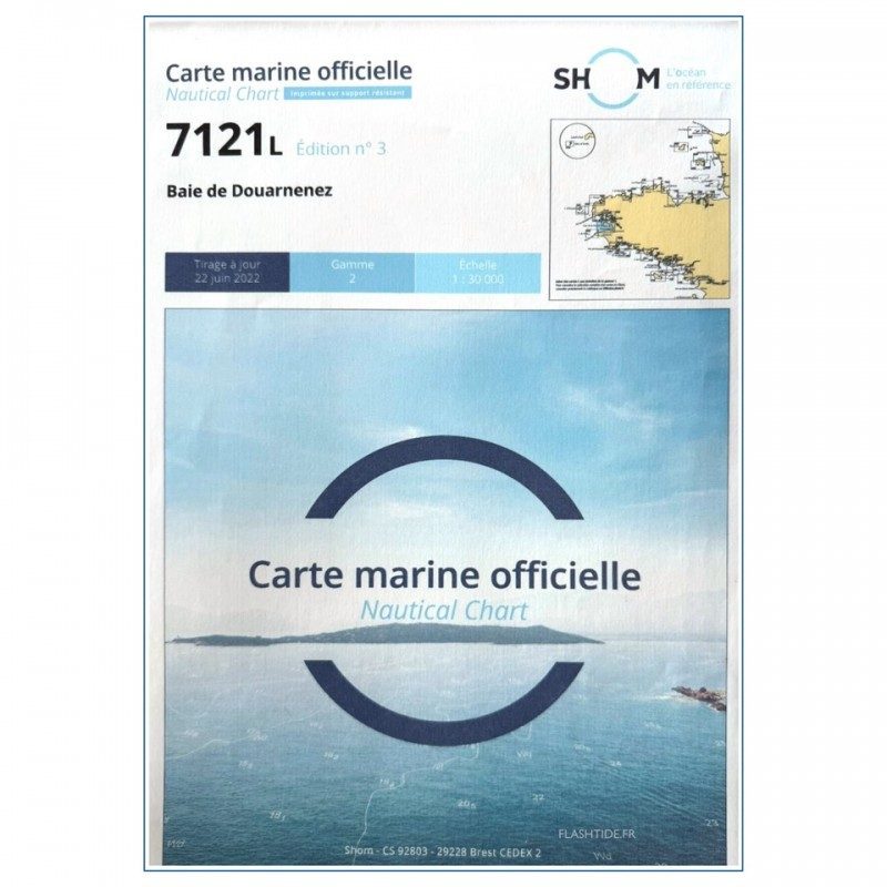 Marine Chart 7121: Douarnenez Bay | Picksea