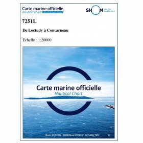 Carte Marine 7251L : de...