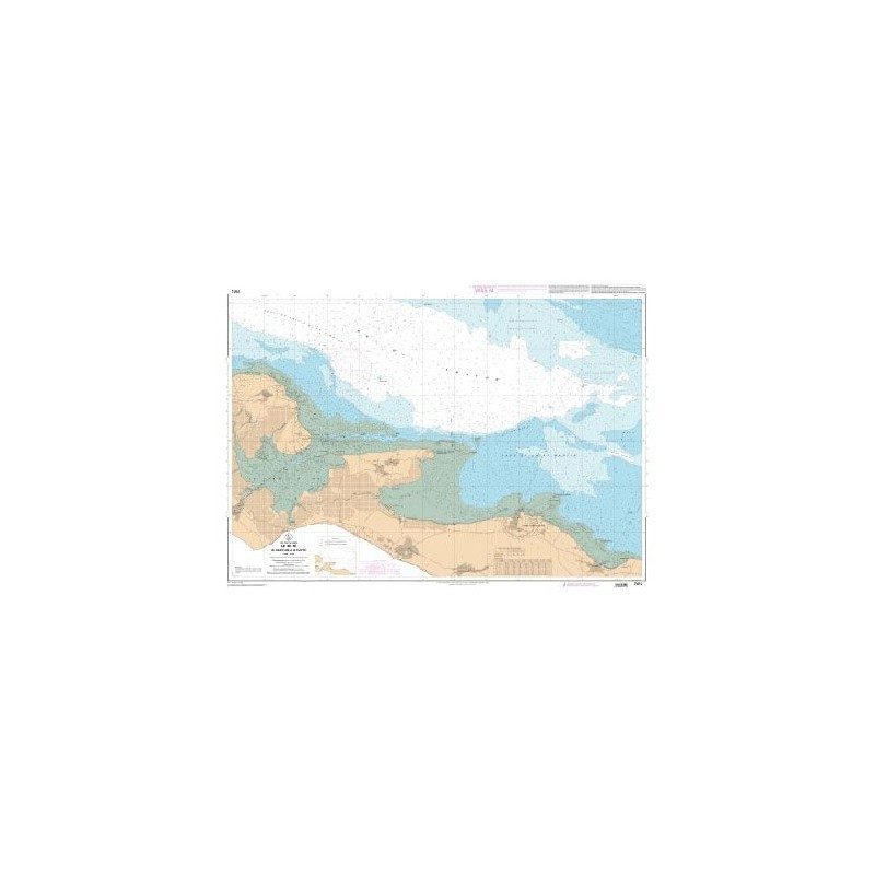 Carte Marine 7412 : Ile de Ré, du Fier d'Ars à la Flotte