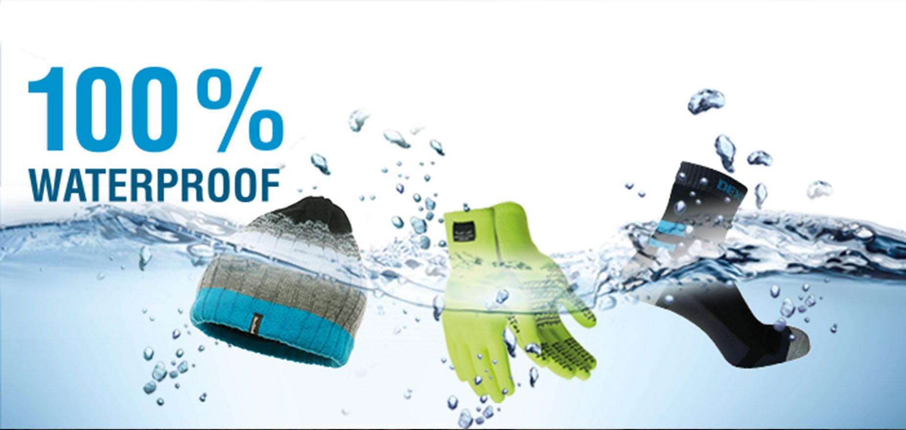 Discover Dexshell, leader in waterproof and breathable accessories Picksea SAS