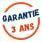 Garantie 3 ans